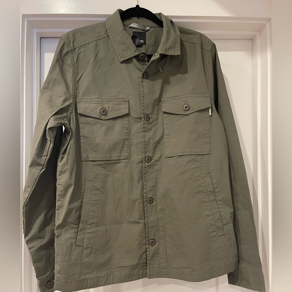 VUORI CLOTHING Men's Oregano Ripstop Button Up Jacket - M NWT